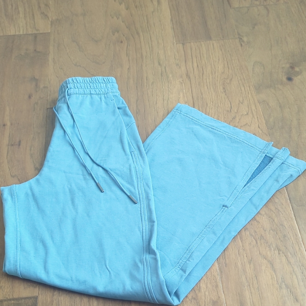 lululemon athletica Blue Wide Leg Pants